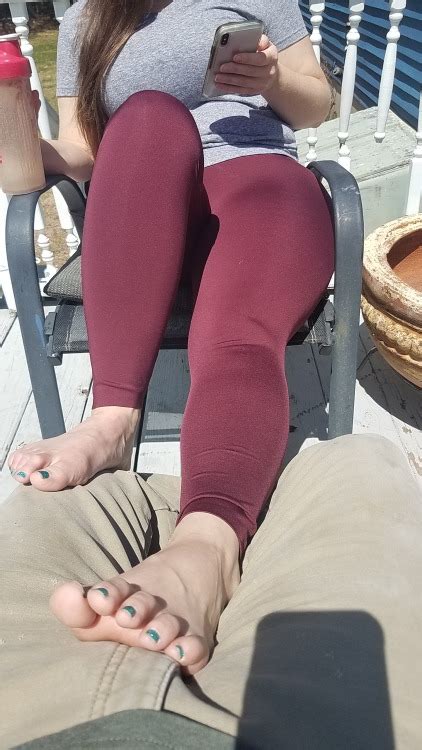 my pretty wife relaxing with her sexy feet in my l tumbex
