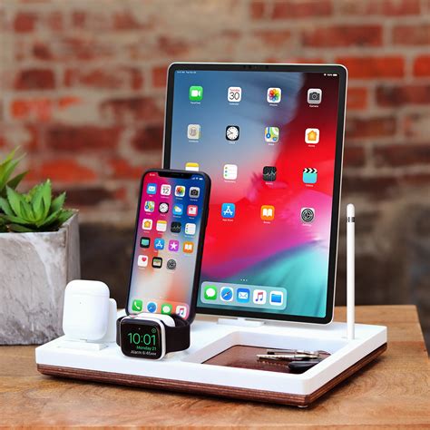 nytstnd charging station  ipad iphone airpods apple etsy