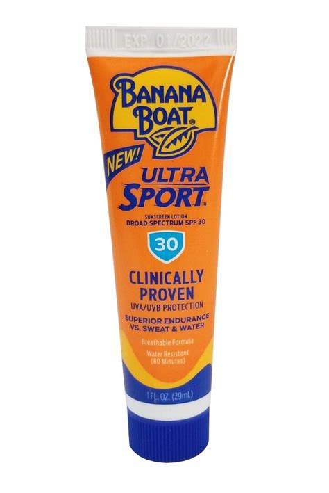 banana boat sport sunscreen spf  travel size  oz case   performance broad spectrum sun