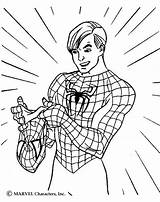Maschera Spiderman sketch template