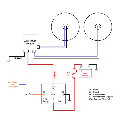 holley terminator  fan wiring diagram summonguang