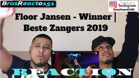 floor jansen winner beste zangers  reaction youtube