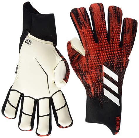 buy adidas predator  pro fingersave negative goalkeeper gloves size  blackred