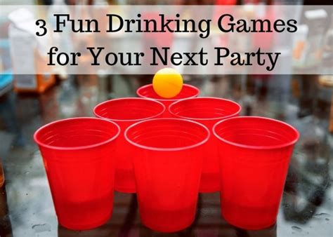 3 Fun Drinking Games To Make Your Adult Party Awesome Hobbylark