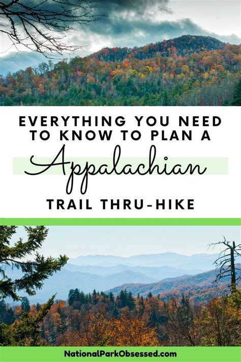 5 things to know before planning an appalachian trail thru hike thru