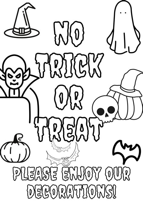 treat  treating colouring posters      mummy