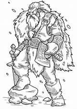 Warrior Vikingo Guerrero Vikings Espada Guerreiro Axe Hacha Warcraft Shield Guerreiros Coloringonly Crianças Decalcar Vivos Especiais Podem Mortos Pegue Ser sketch template