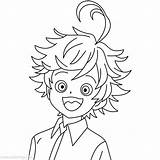 Promised Neverland Emma Xcolorings sketch template