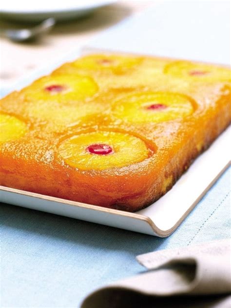 pineapple upside  cake recipe delicious magazine