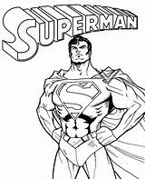 Superman Colorare Topcoloringpages Simbolo sketch template