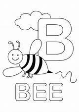 Coloring Letter Pages Alphabet Letters Printable Kids Sheets Worksheets Choose Board Bb Butterfly sketch template