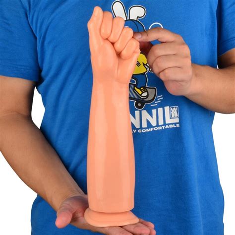 Senior Players Fisting Sex Toy Suction Cup Super Big Fist Dildo