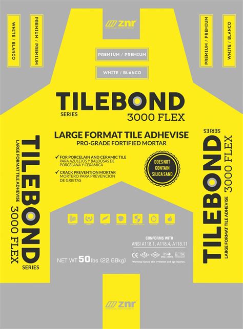 thinset tile bond  flex tiles stone warehouse