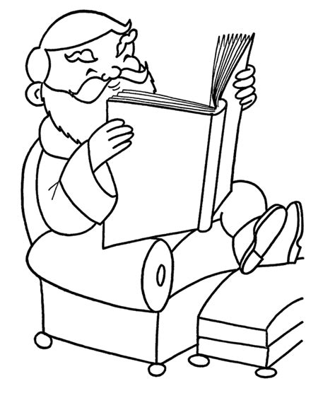 kids reading colouring pages page  coloring home