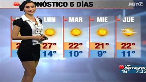 Naile Lopez Beautiful Mexican Weather Girl 13 12 2012