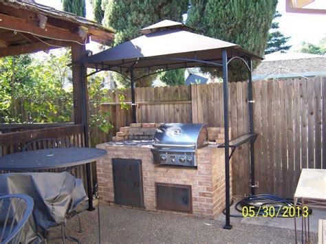 build  grill gazebo   backyard diy projects