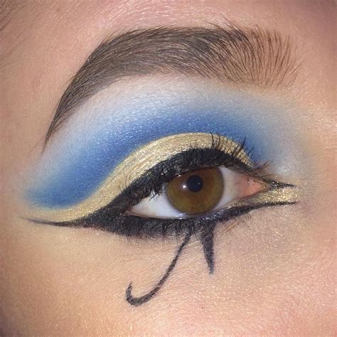 Egyptian Eye Makeup Blue