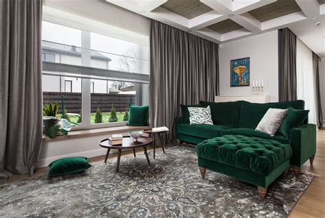 emerald green interior design living room designs room design