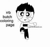Rrb Butch sketch template