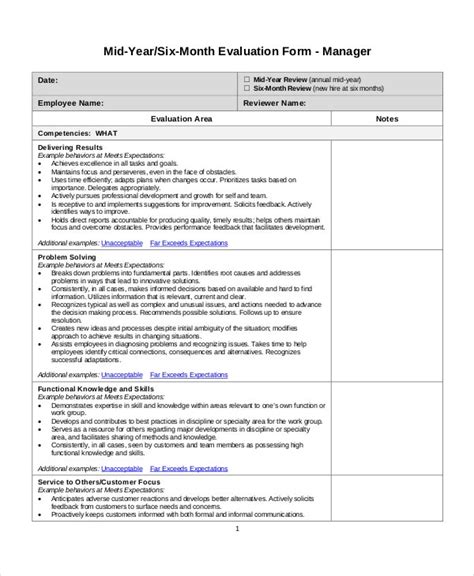 employee review templates    documents