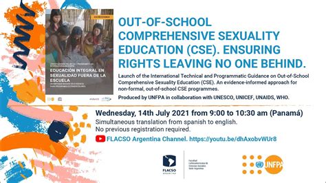 Out Of School Comprehensive Sexuality Education “ensuring Rights