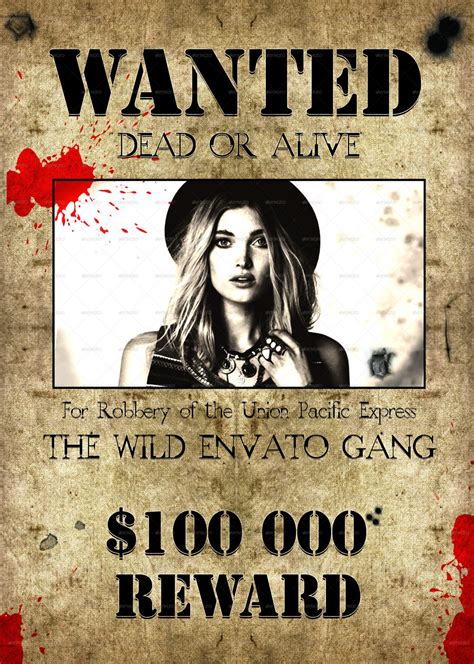 15 best wanted poster templates psd download full guide
