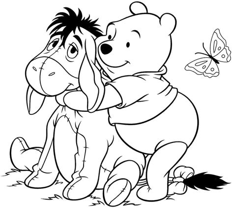 winnie  pooh coloring pages   getcoloringscom  printable