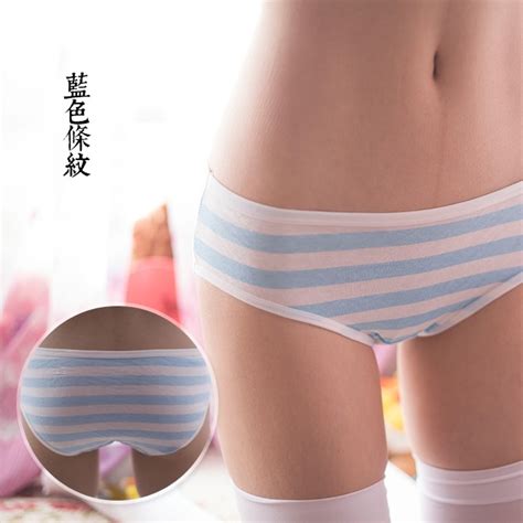 k on miku akiyama blue white stripe cosplay panties anime briefs