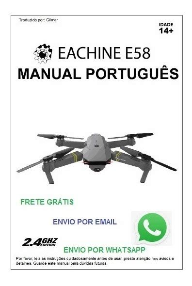 manual drone eachine  jy em portugues por  mail whats   em mercado livre