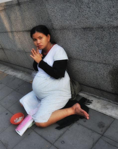Barefoot Poor And Pregnant In Bangkok A Photo On Flickriver