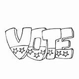Coloring Pages Vote Elections Surfnetkids Top sketch template