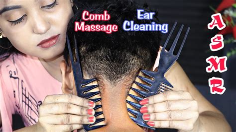 Relax Your Soul With This Intense Comb Massage Ear Cleaning Head