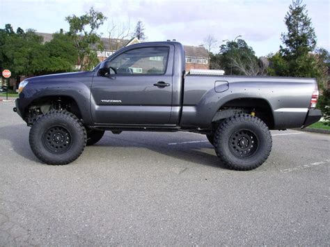 lifted regular cab picture thread page  tacoma world
