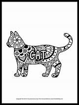 Theartkitblog Cats sketch template