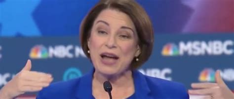 amy klobuchar says nominating a woman could end sexism on