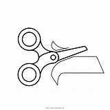 Scissors Colorir Tesouras Shears Imprimir sketch template