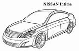 Nissan Coloring Pages Print sketch template