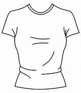 Shirt Blank Tee Sewing Coloring Patterns Pages Canvas Template Pattern Tshirt Women Printable Drawing Womens Sew Easy Diagram Shirts Kids sketch template
