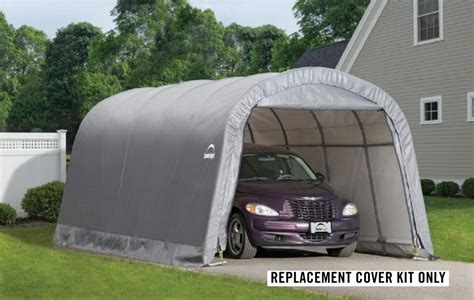 shelterlogic replacement cover kit  xx  oz pvc grey