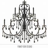 Chandelier Clipart Crystal Clip Silhouette Silhouettes Cliparts Etsy Wedding Invitation Digital Instant Transparent Chandeliers Via Painting Commercial Use Chain Halloween sketch template