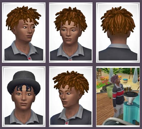 chad dreads hair  birksches sims blog sims  updates