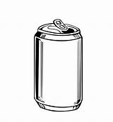 Clipart Beer Outline Blank Tin Clip Soda Drawing Cliparts Aluminum Cans Pop Koozie Tab Drink Pepsi Mug Library Cute Will sketch template