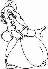 Musketeers Daisy Three Duck Coloring Disney Pages Wecoloringpage sketch template