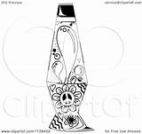 Lava Lamp Clipart Illustration Sketched Loopyland Royalty 2021 sketch template