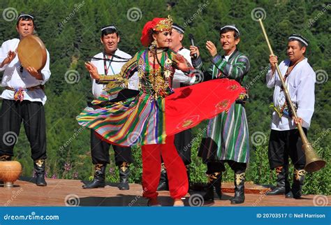 Uzbekistan Dance Group Editorial Photography Image Of Clapping 20703517