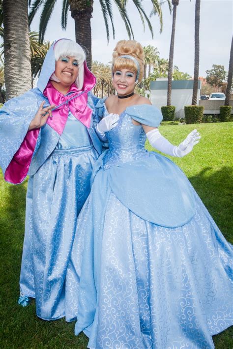 Cinderella And Fairy Godmother Disney Princess Halloween Costumes