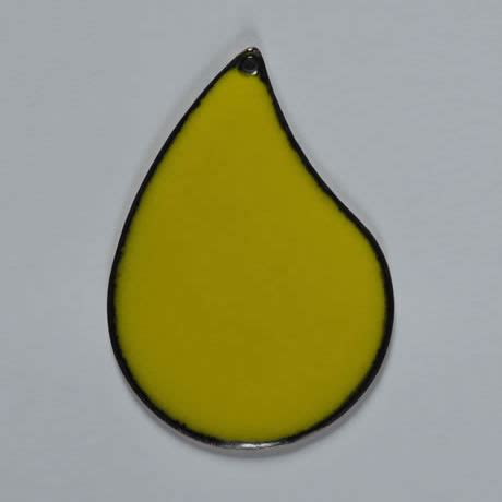 opaque enamel powder yellow  wg ball