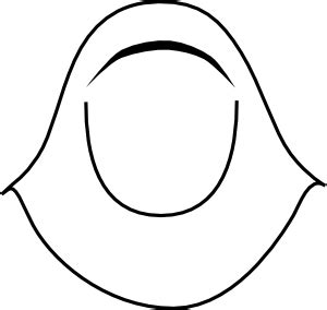 islamic women clothing hijab clip art  clkercom