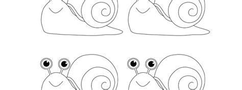 snail template small