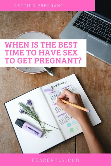 best time to have sex to get pregnant pearently